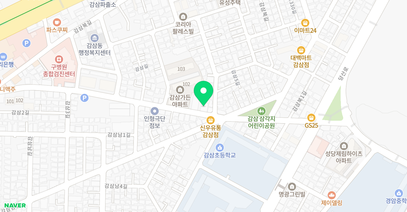 독종 학원 위치