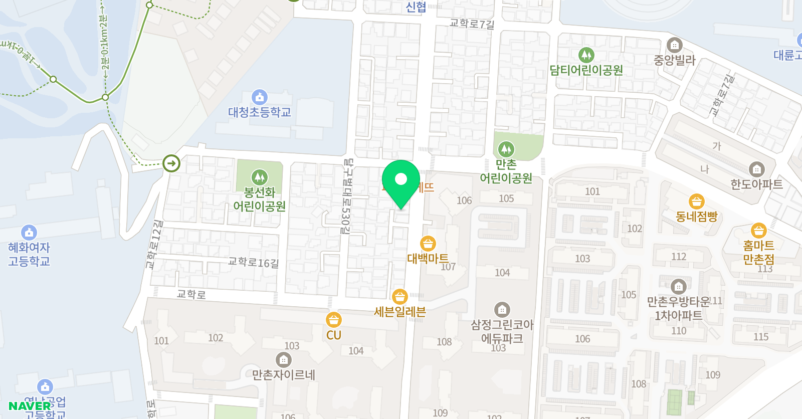 대청초 하연과학실험 위치