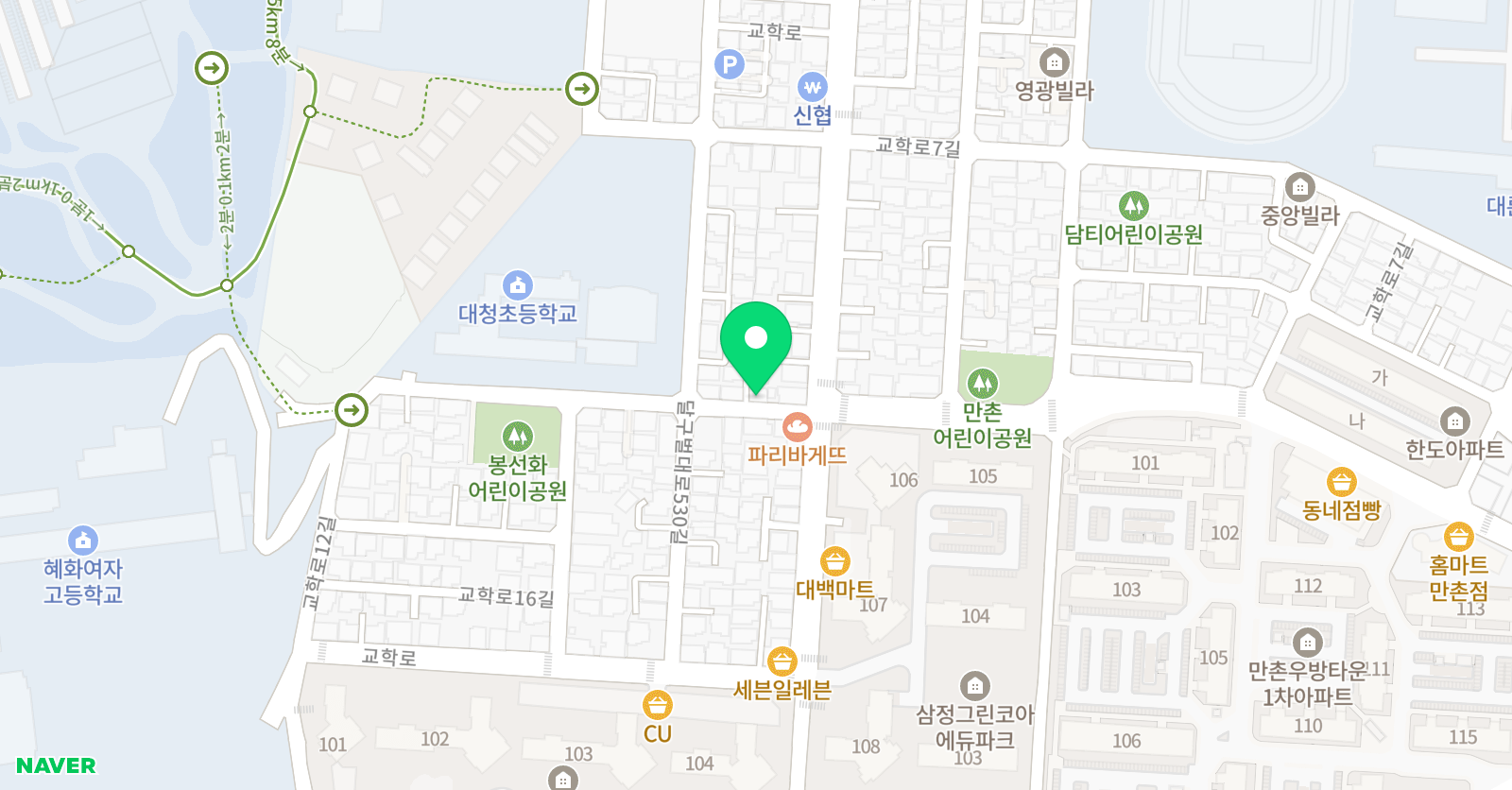 엘리 영어교습소 위치