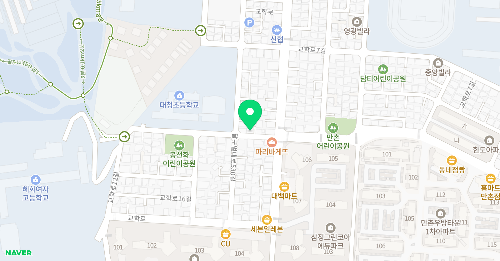대청 더피아노 위치