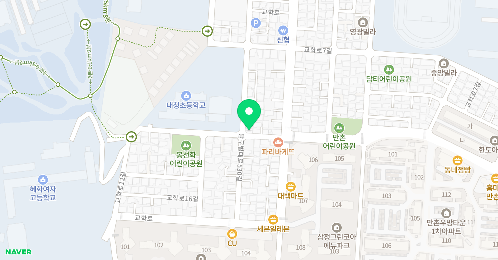 이상희 영어 공부방 위치