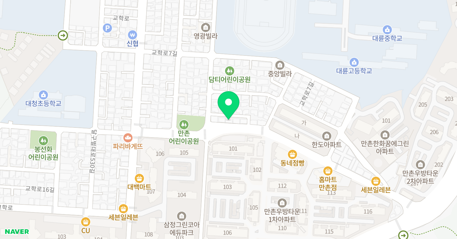 이앤에이 영어교습소 위치