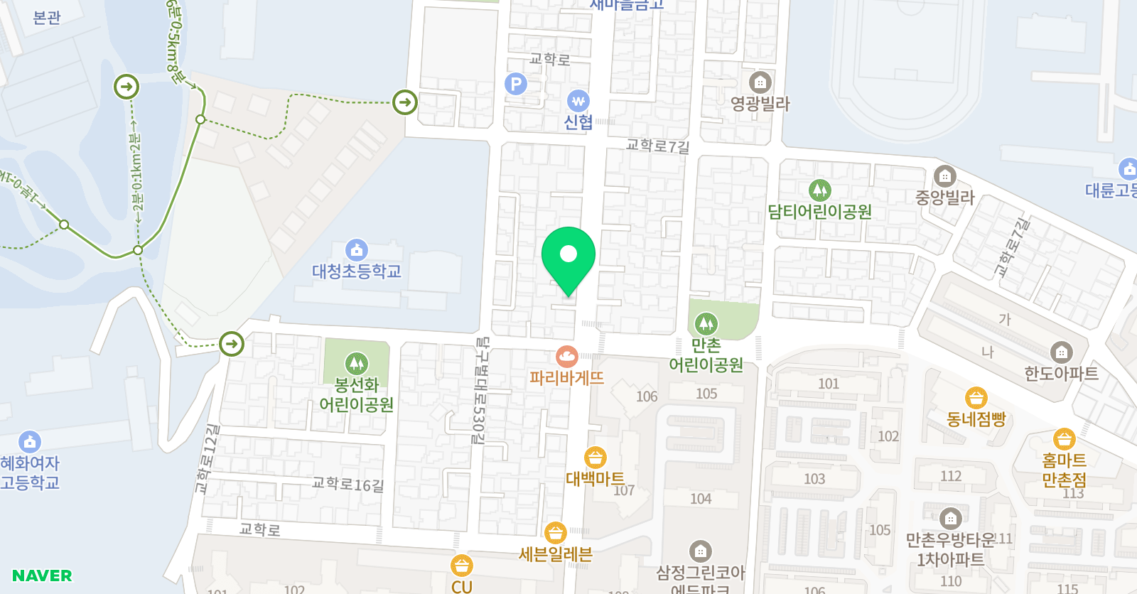 포커스 수학교습소 위치