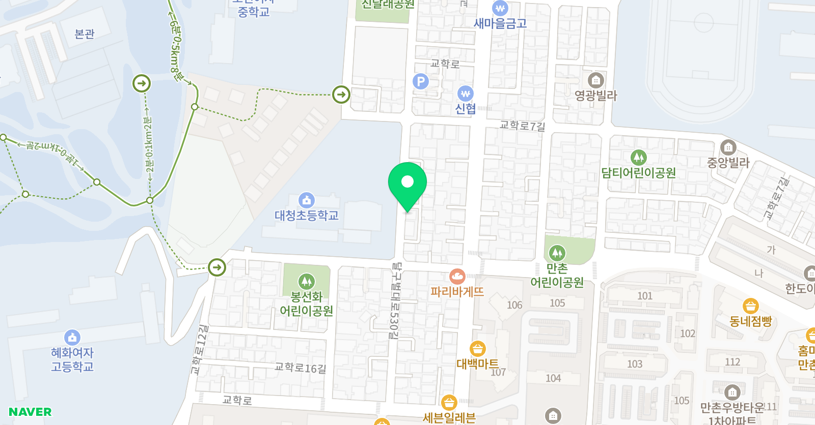 몬스터매스 사고력수학 만촌대청 교육원 위치