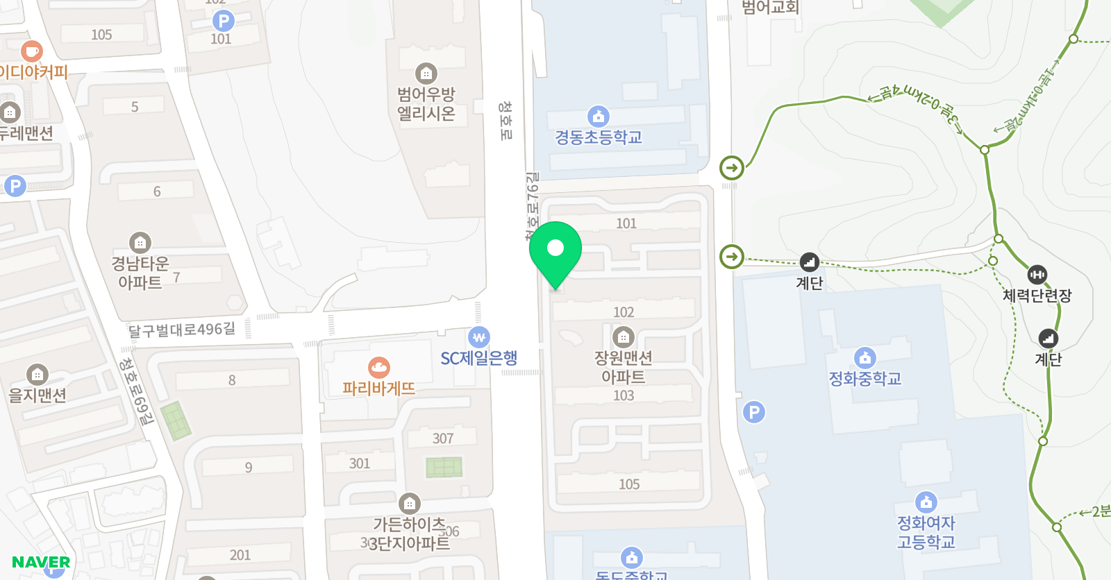 G스즈키바이올린 위치