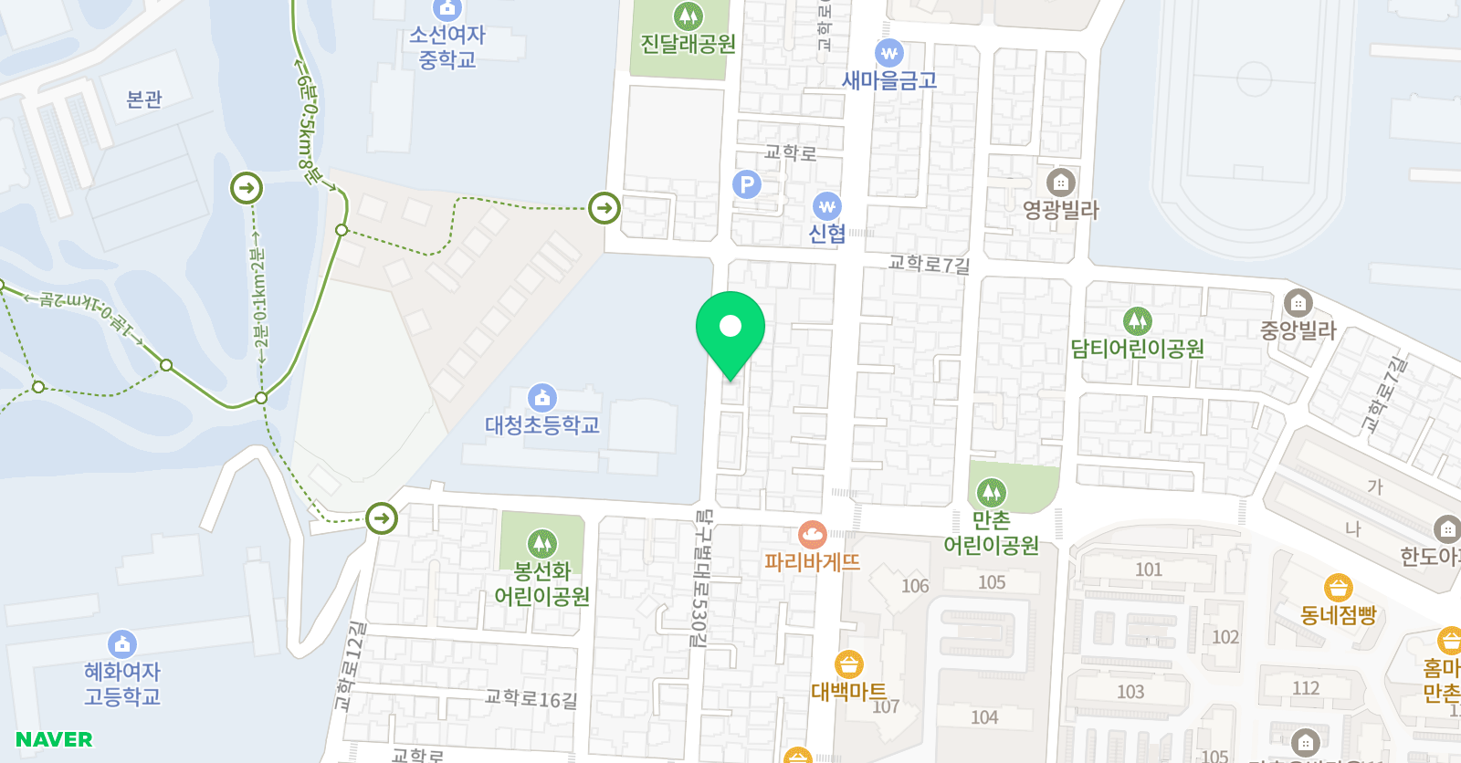 토론하는아이들 만촌대청 GLE센터 위치
