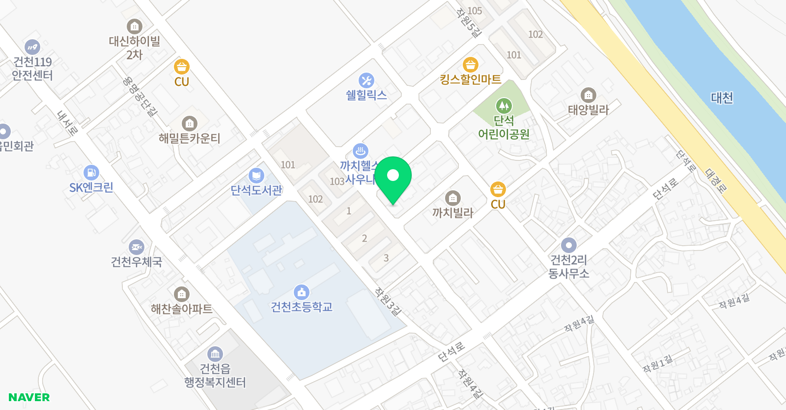 능률 학원 위치