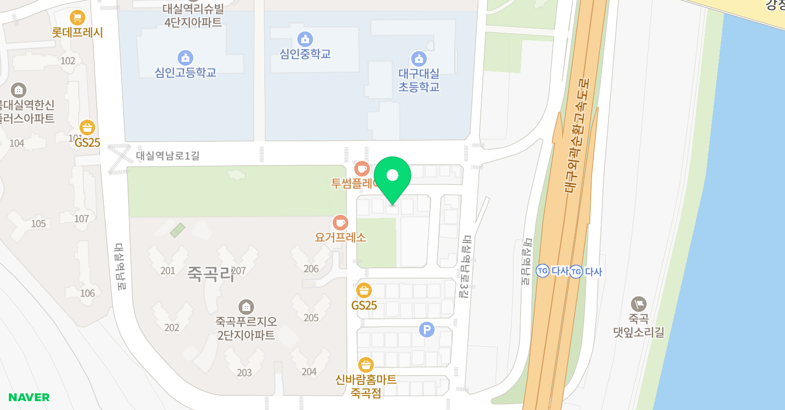 잉글리시아이 학원 대실초점 위치