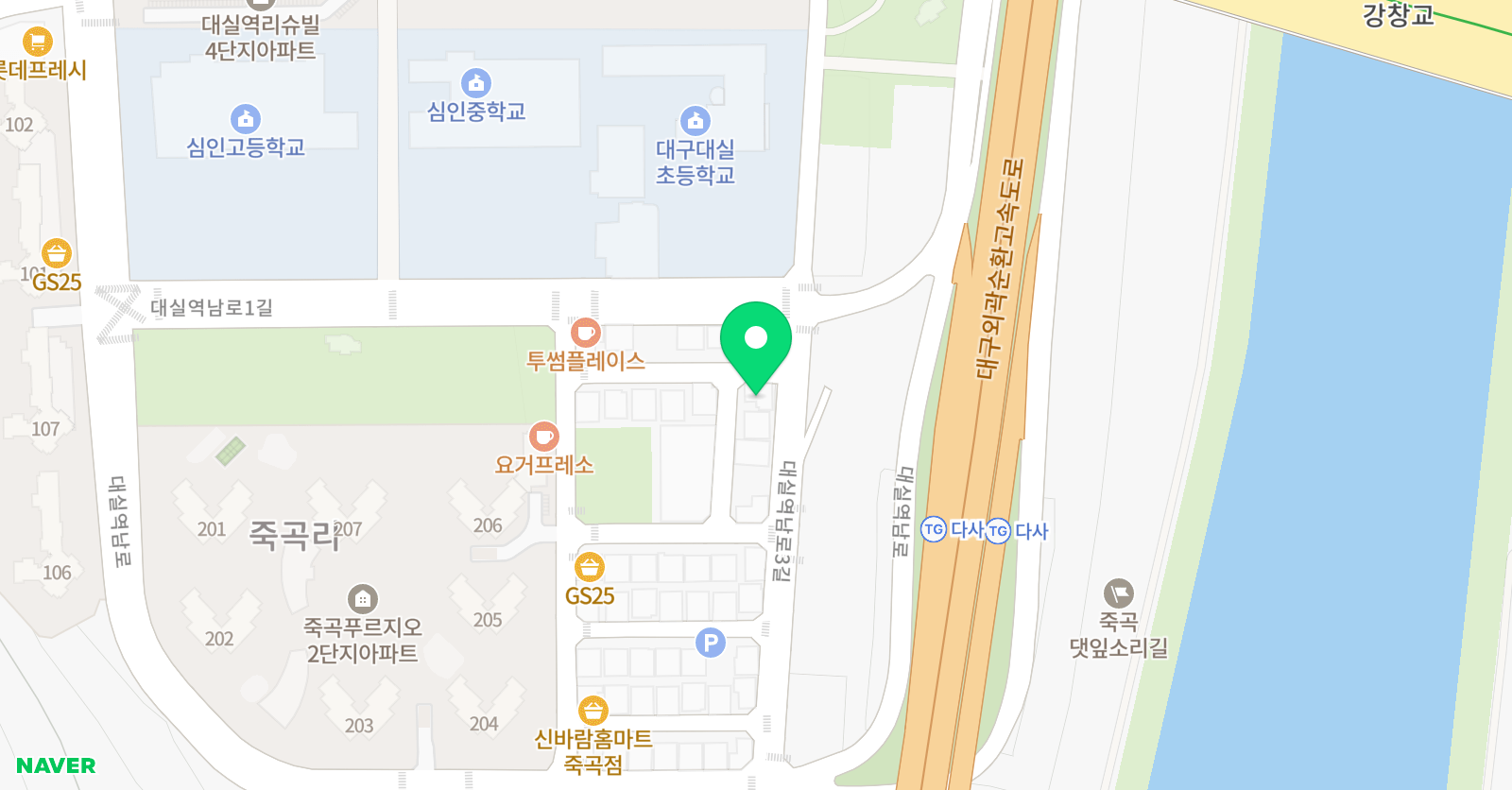 책나무 대실점 위치