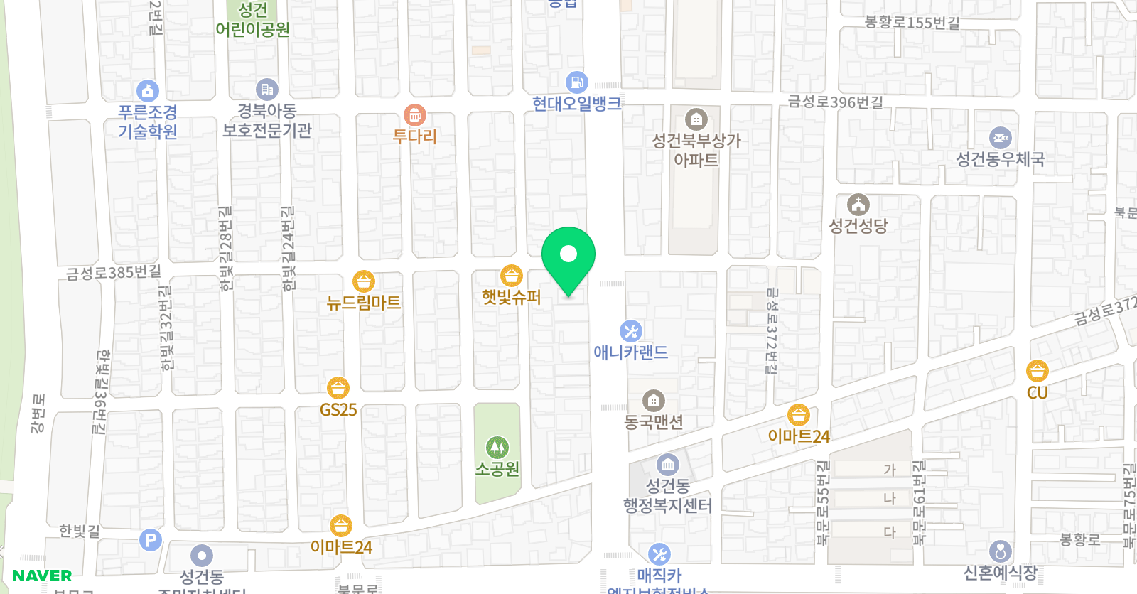 제이앤에스 어학원 위치