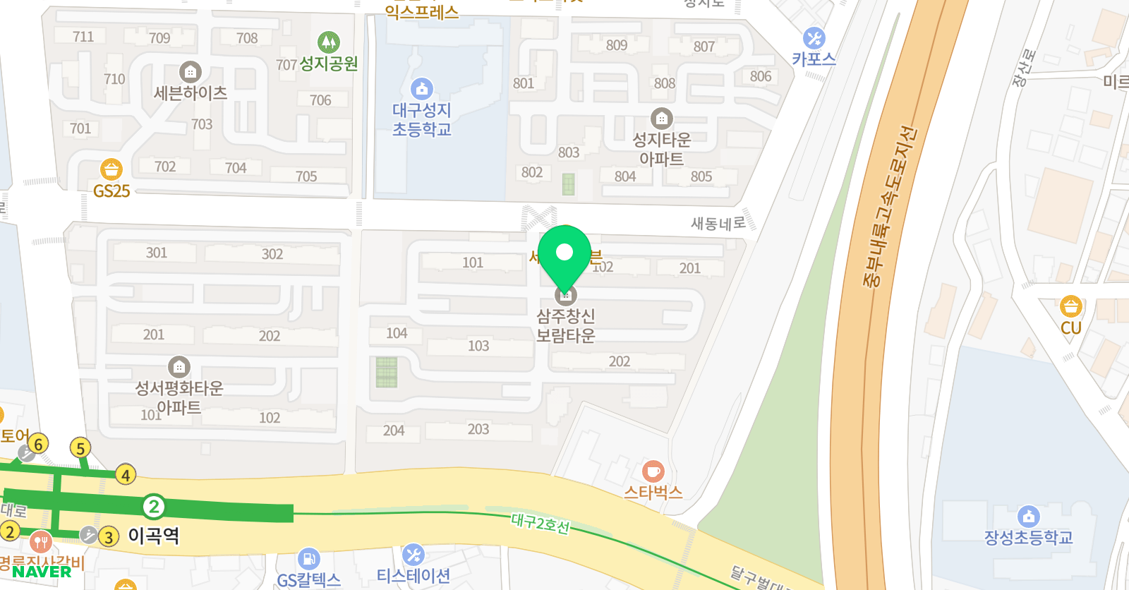 계명대성지태권도장 위치