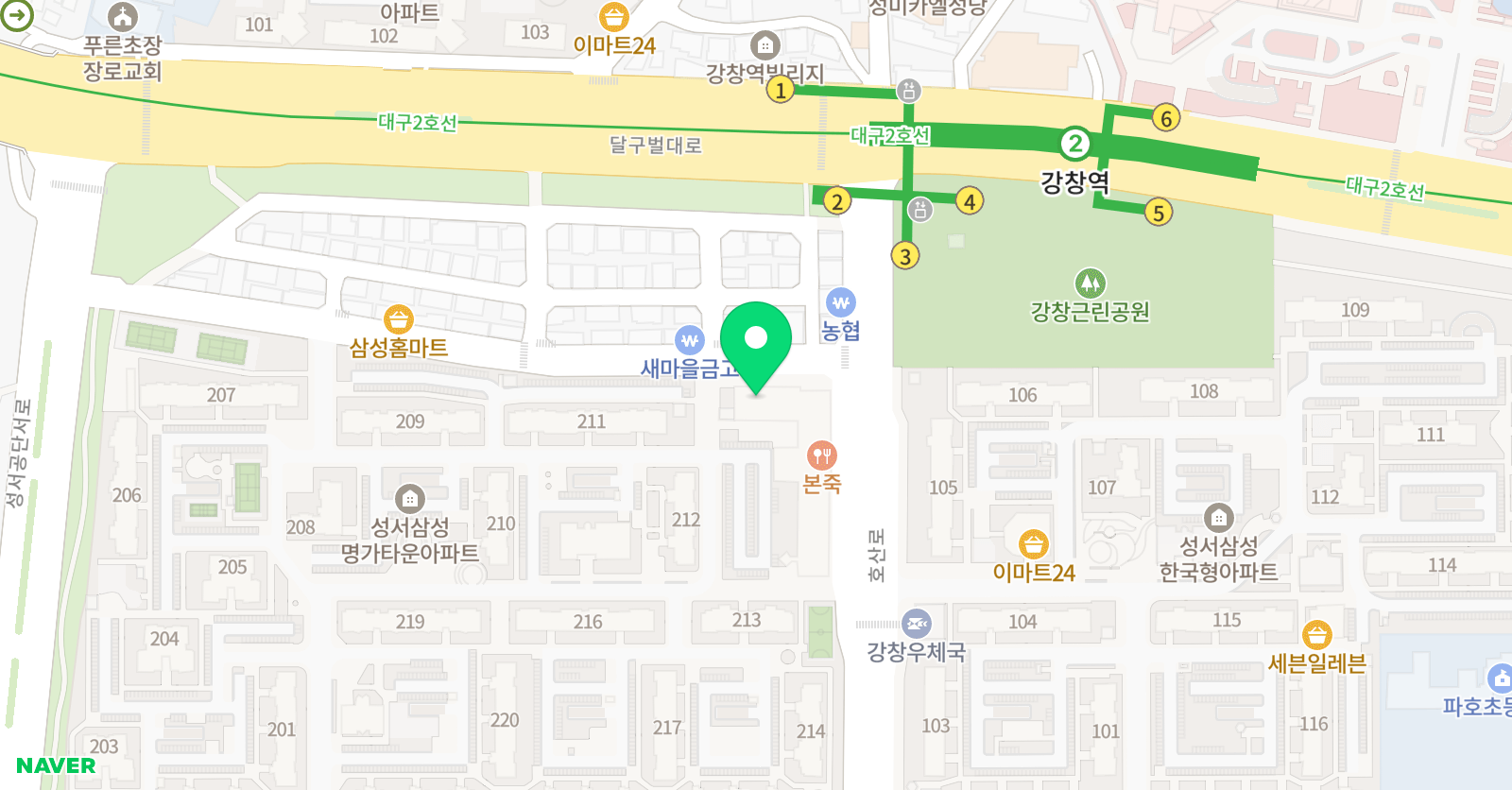 꿈꾸는미술놀이터 위치