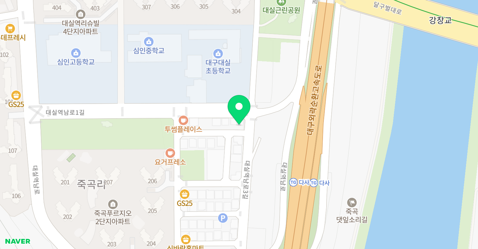 JBM 영어학원 위치