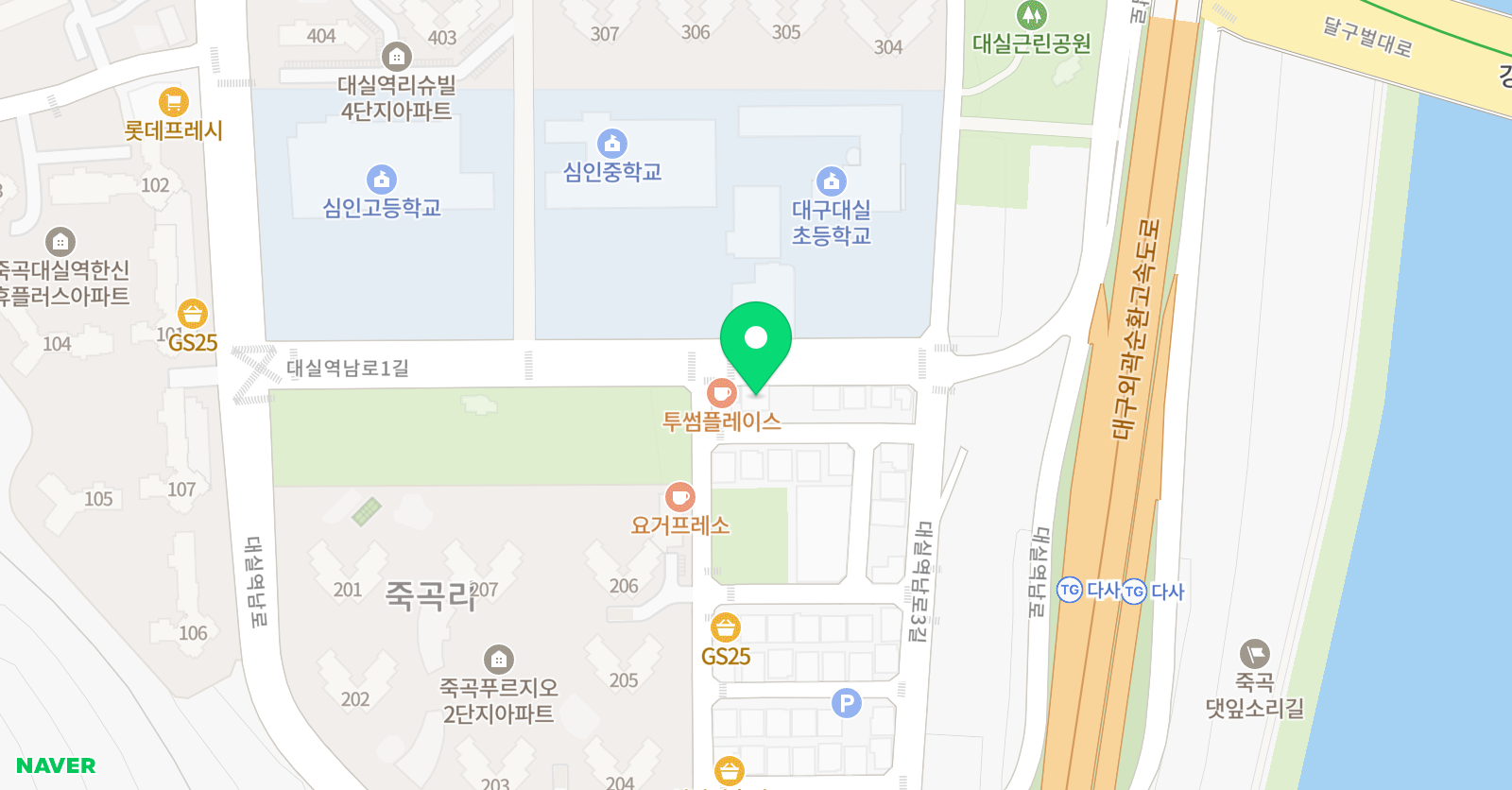 에스영어학원 위치