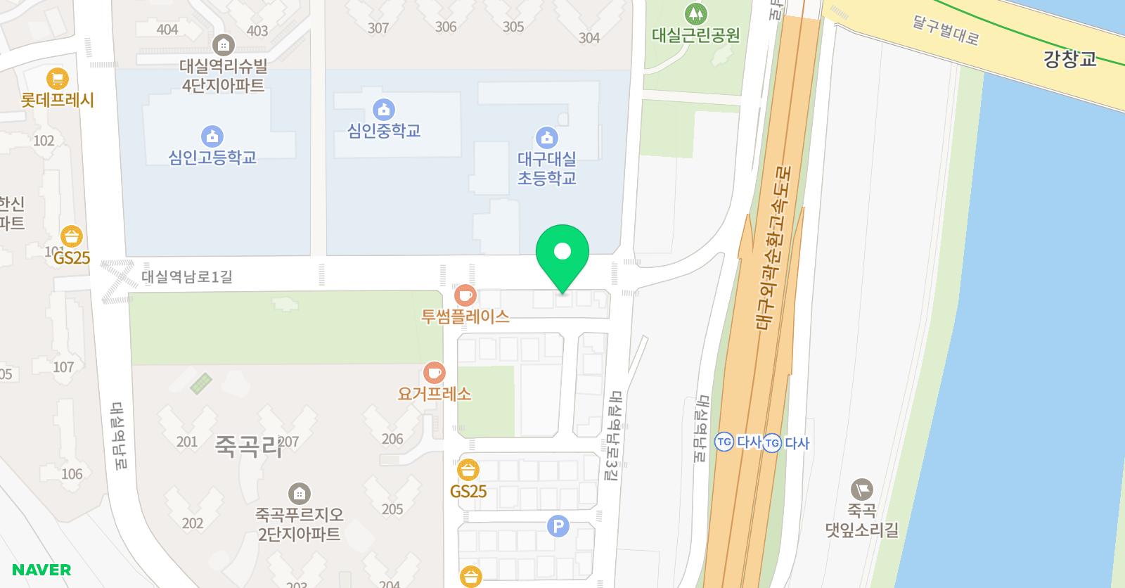동아대 인성 태권도 위치