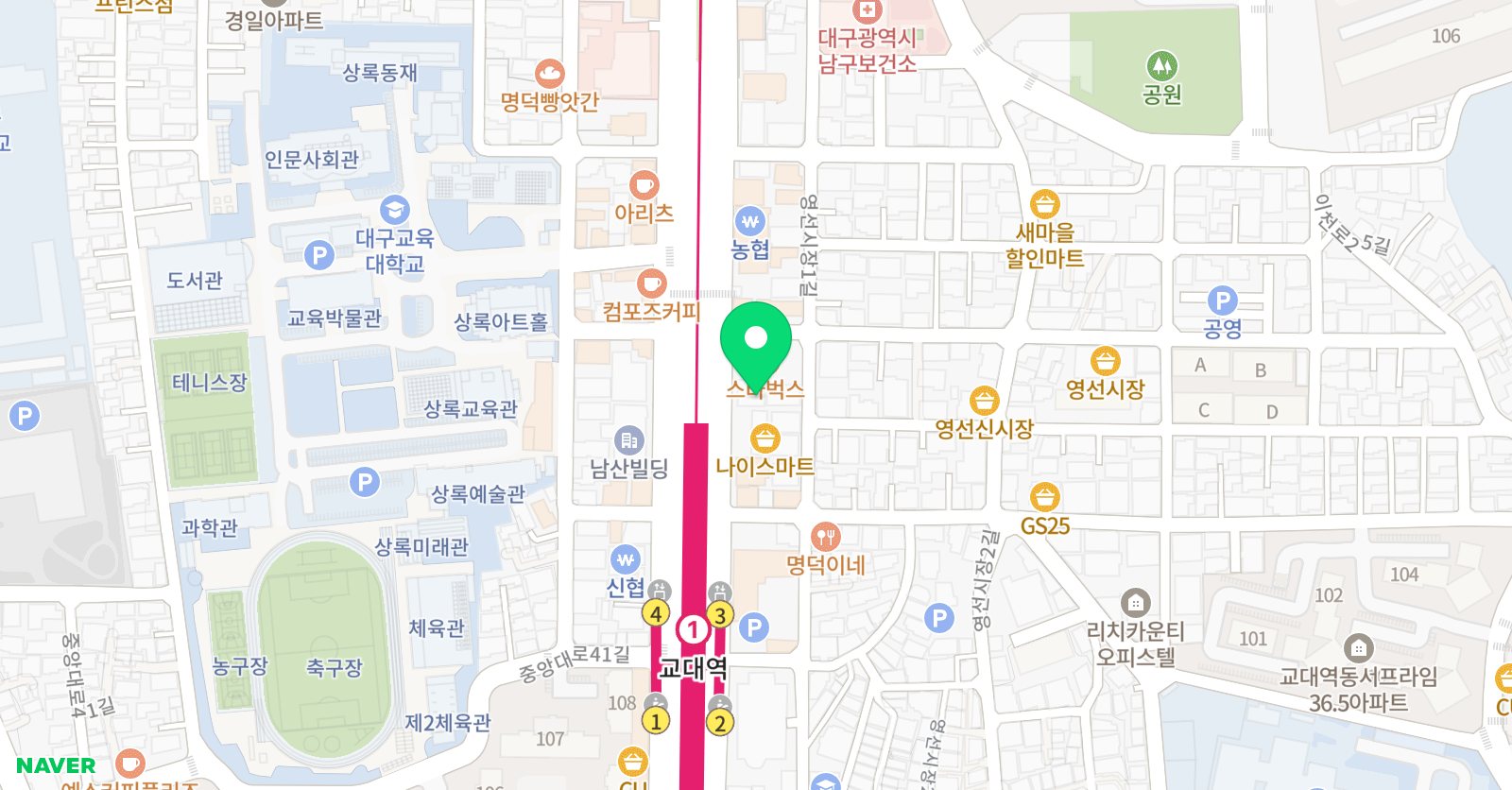 김정인 발레아카데미 위치