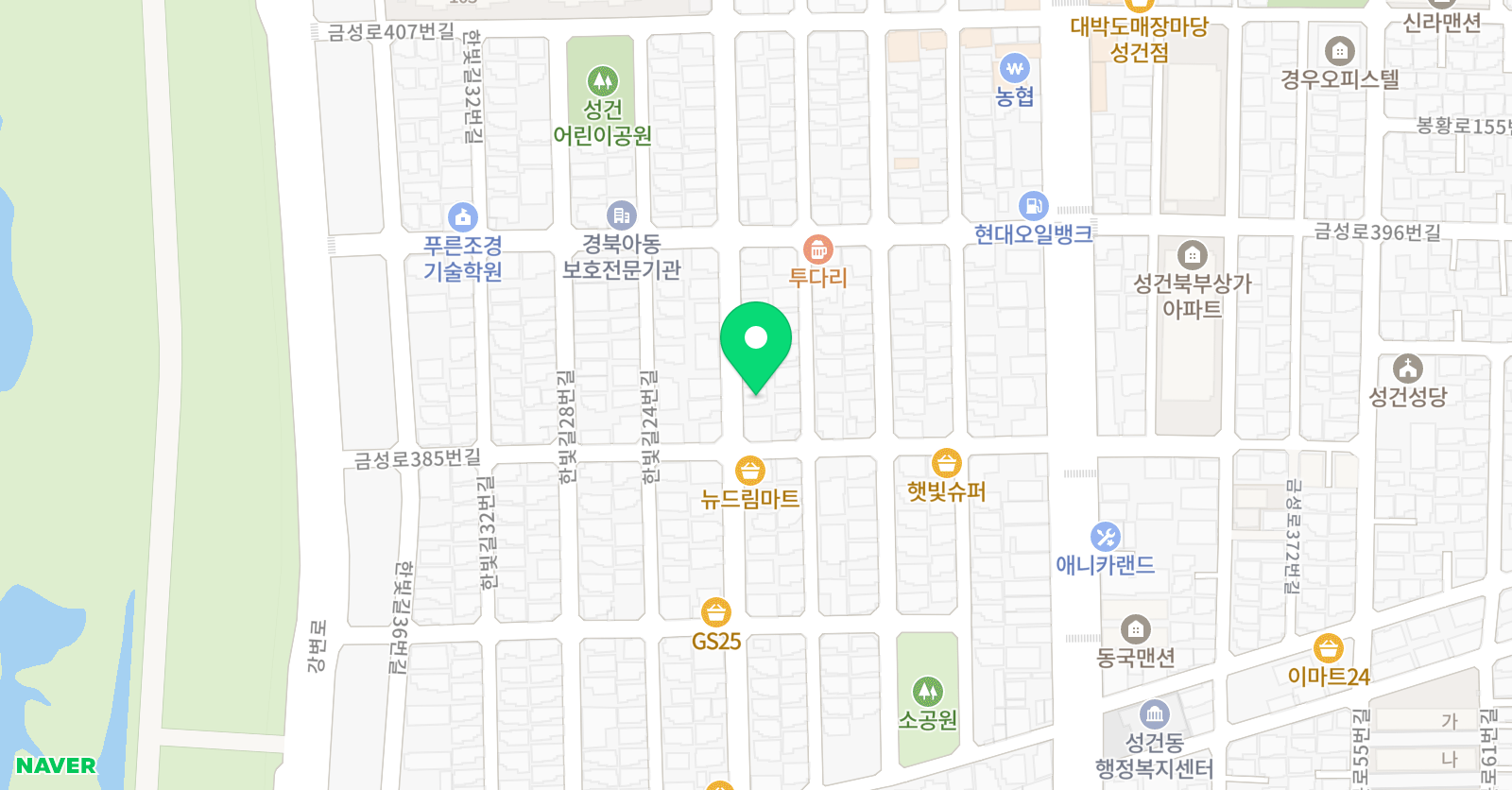 계명 피아노교습소 성건점 위치