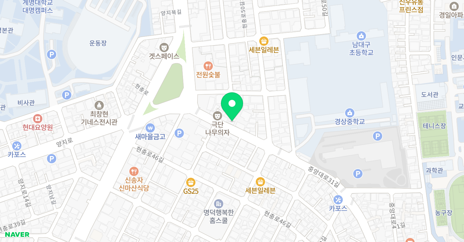 뉴Knu 수학학원 위치