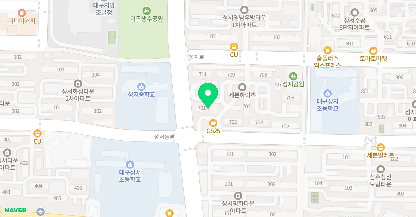 김쌤수학과외교습 위치