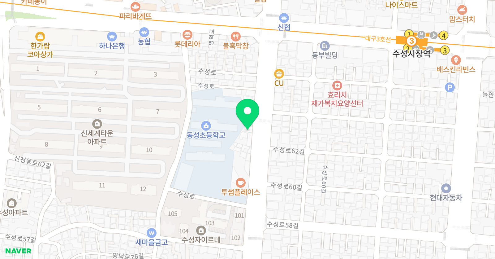 글래드클레프 음악교습소 위치