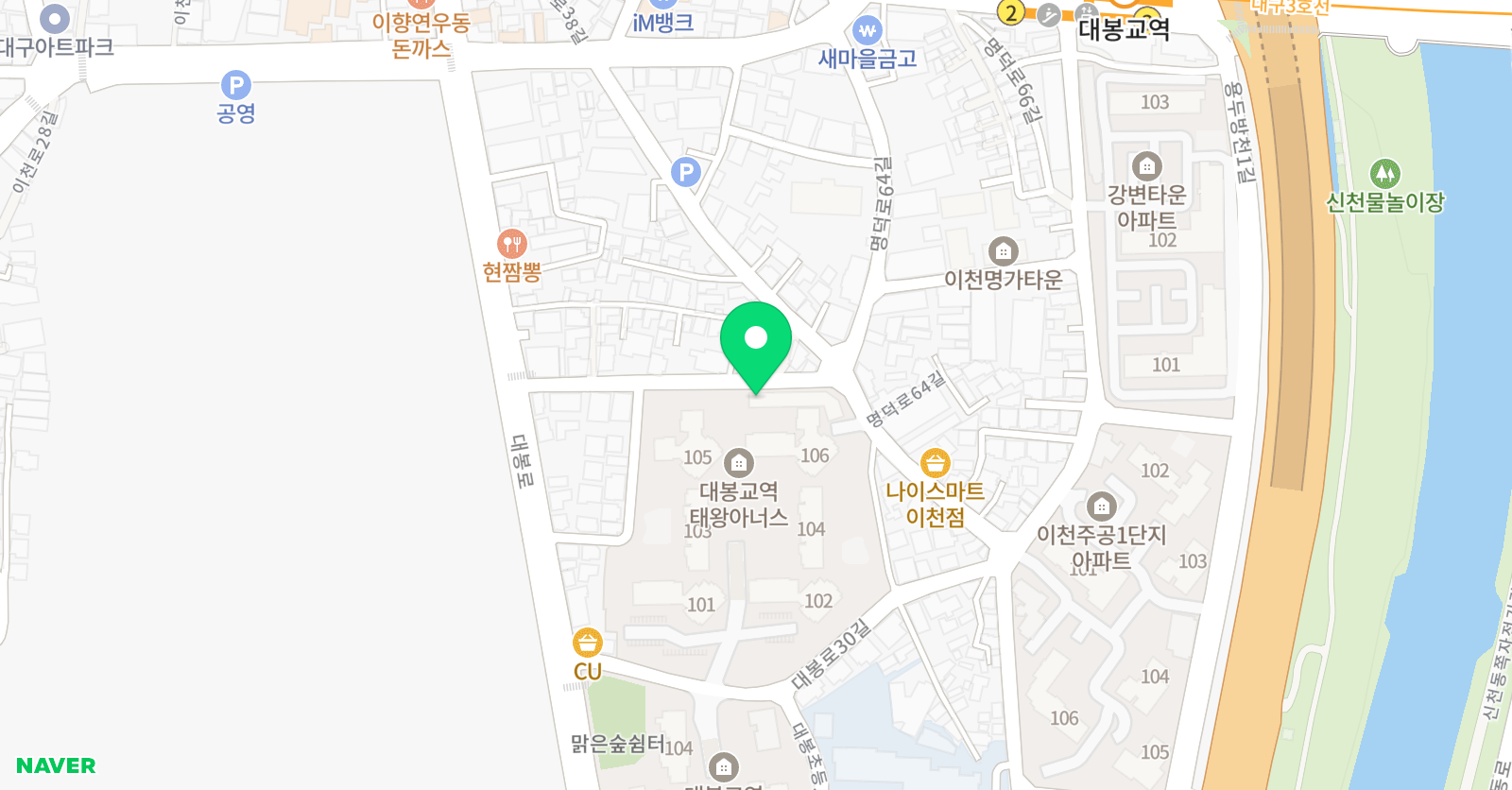 YBM램클래스 영어교습소 이천센터 위치