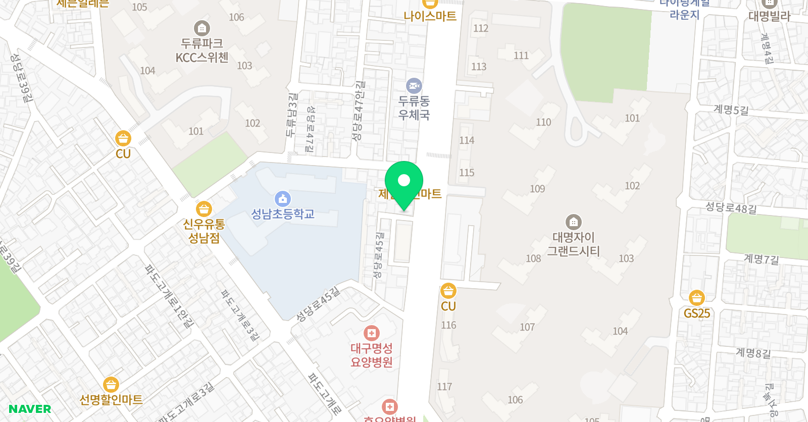 아름다운 음악학원 위치