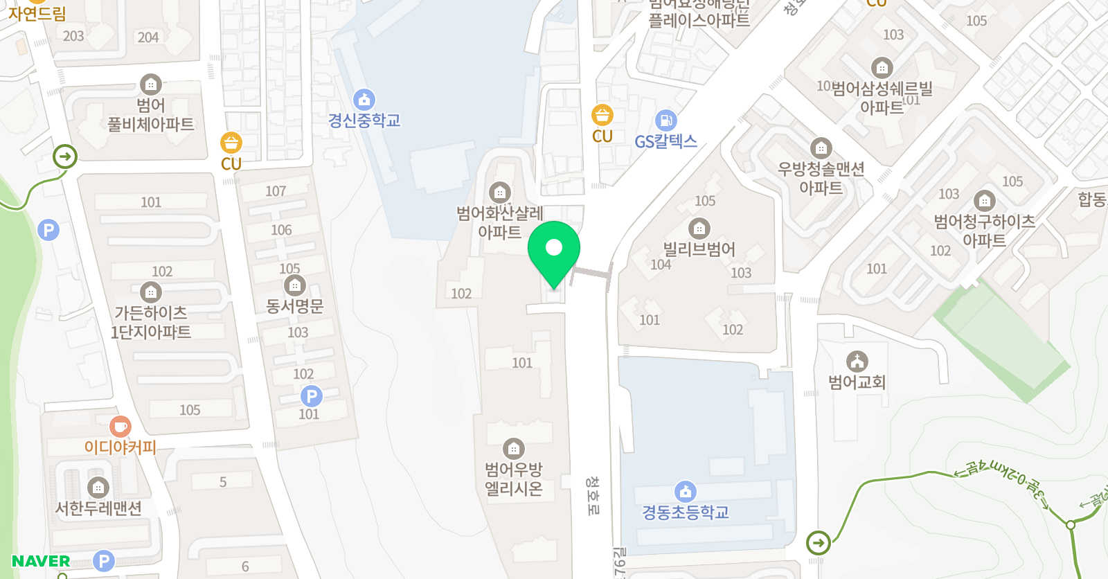 CMS 대구범어영재교육센터 위치