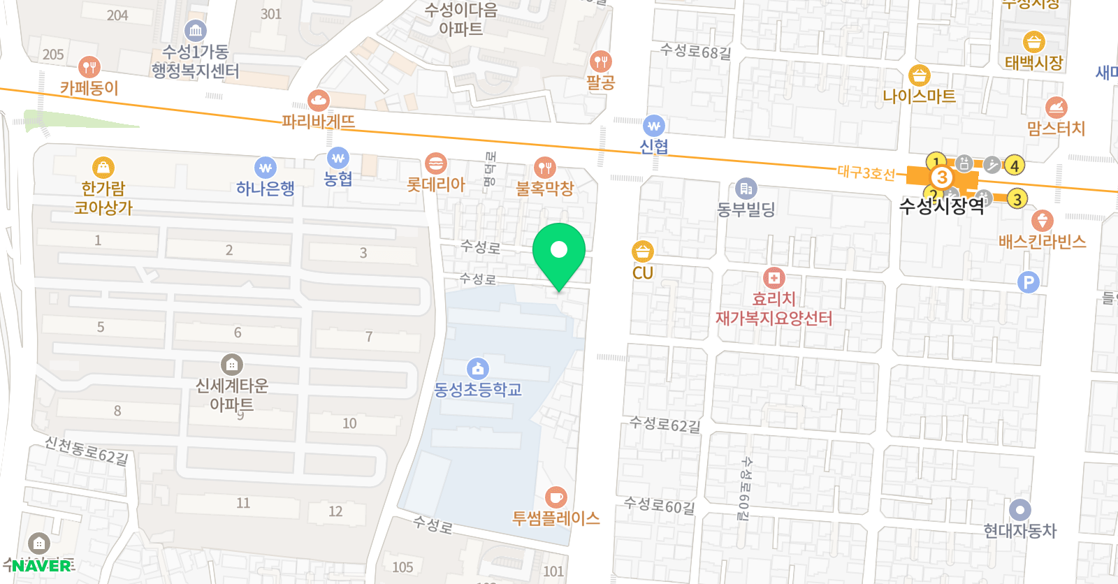 듀이 영어 위치
