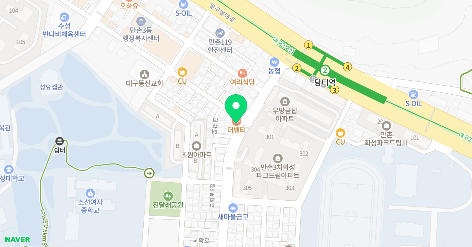 정선미 Piano Studio 위치
