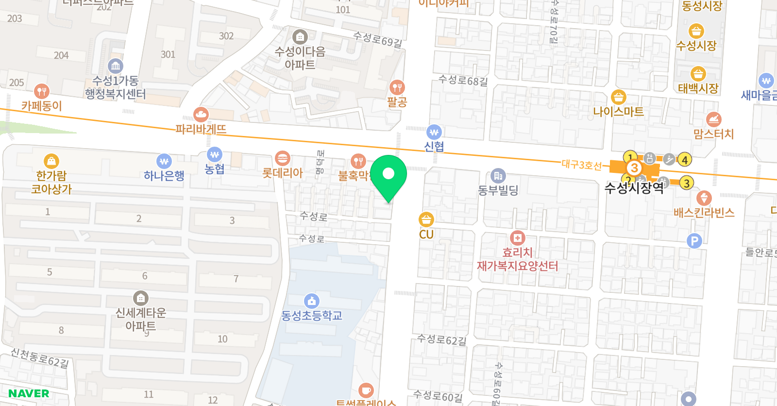 발레뤼스 무용학원 위치