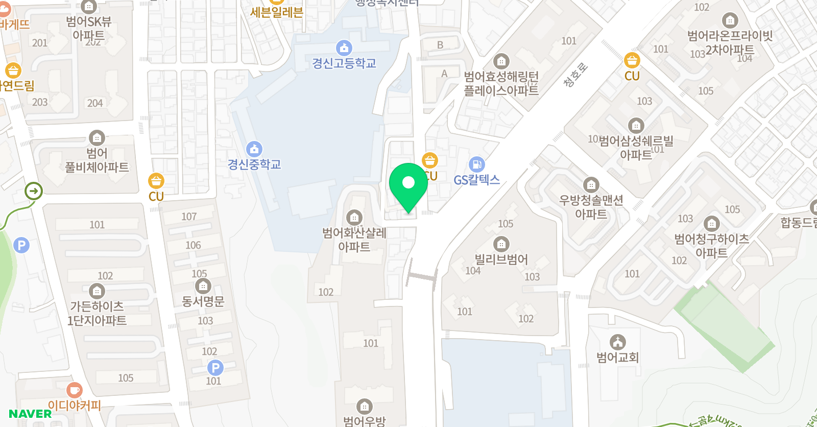 한우리 독서토론논술 범어4경동초점 위치