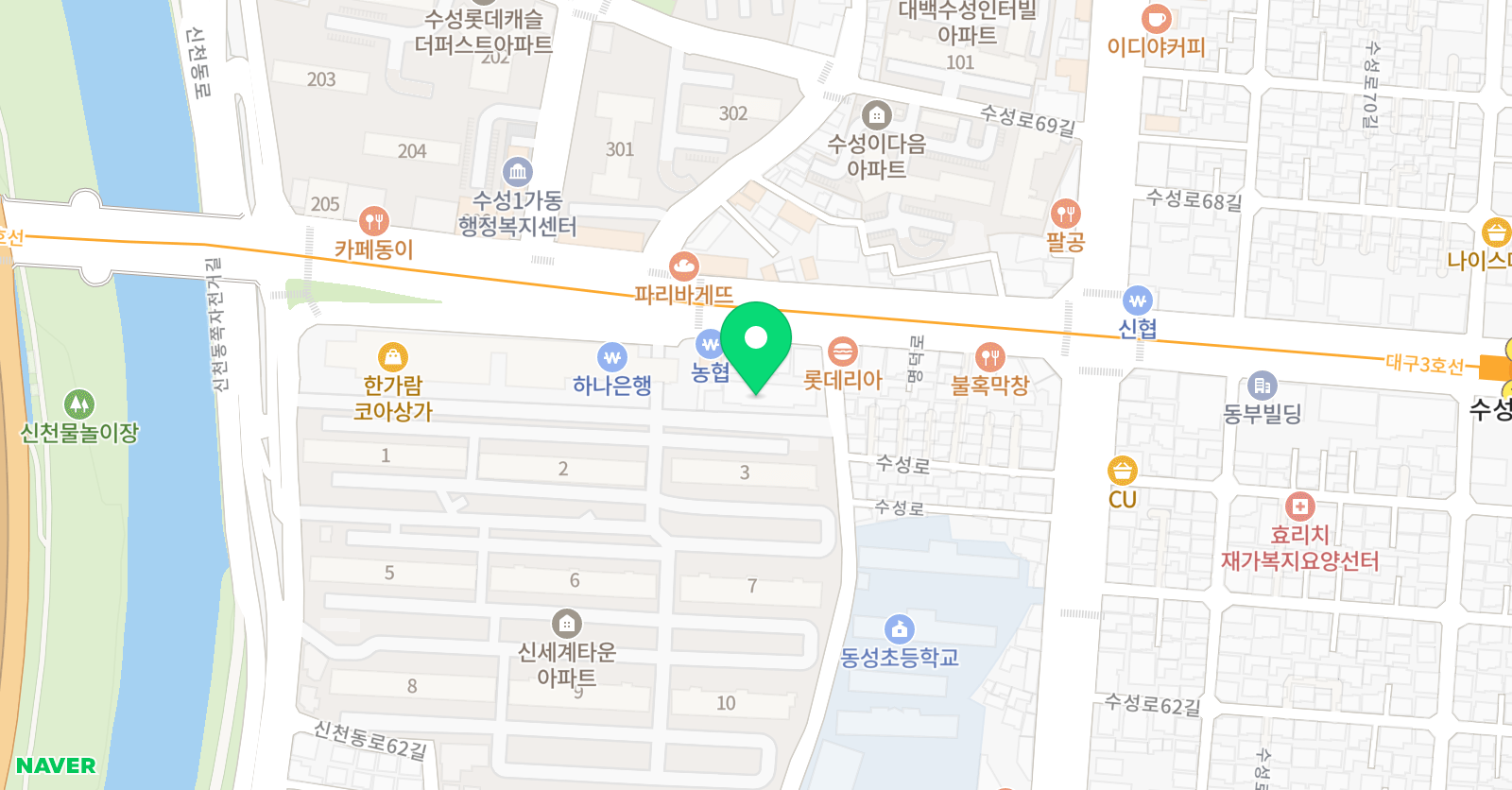 씨엘 음악학원 위치