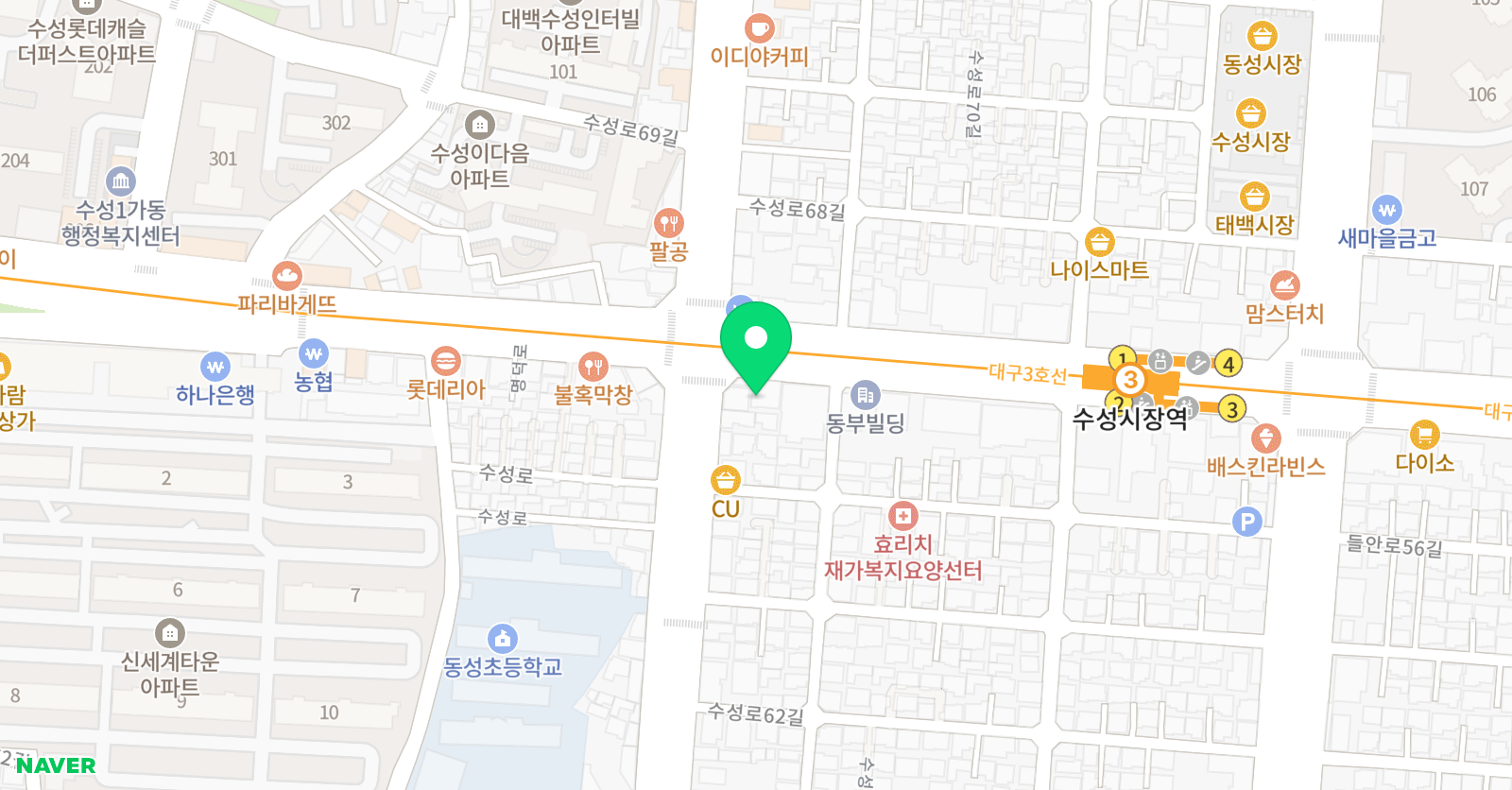 G2 영어수학 위치
