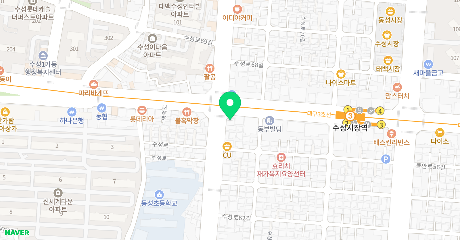 이담 수학학원 위치