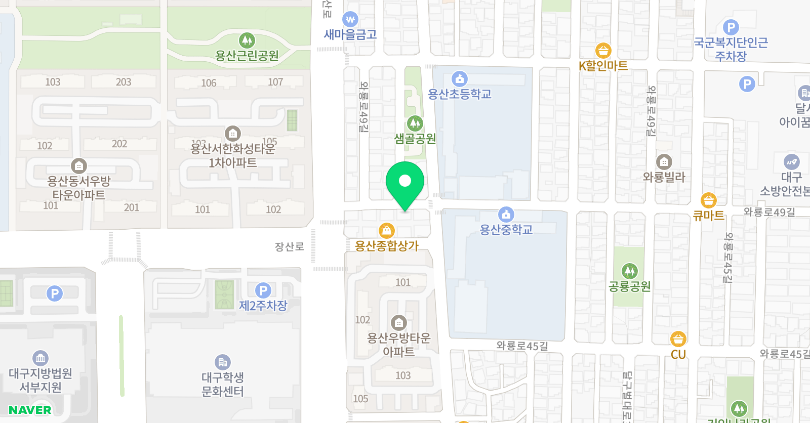오늘 수학교습소 위치