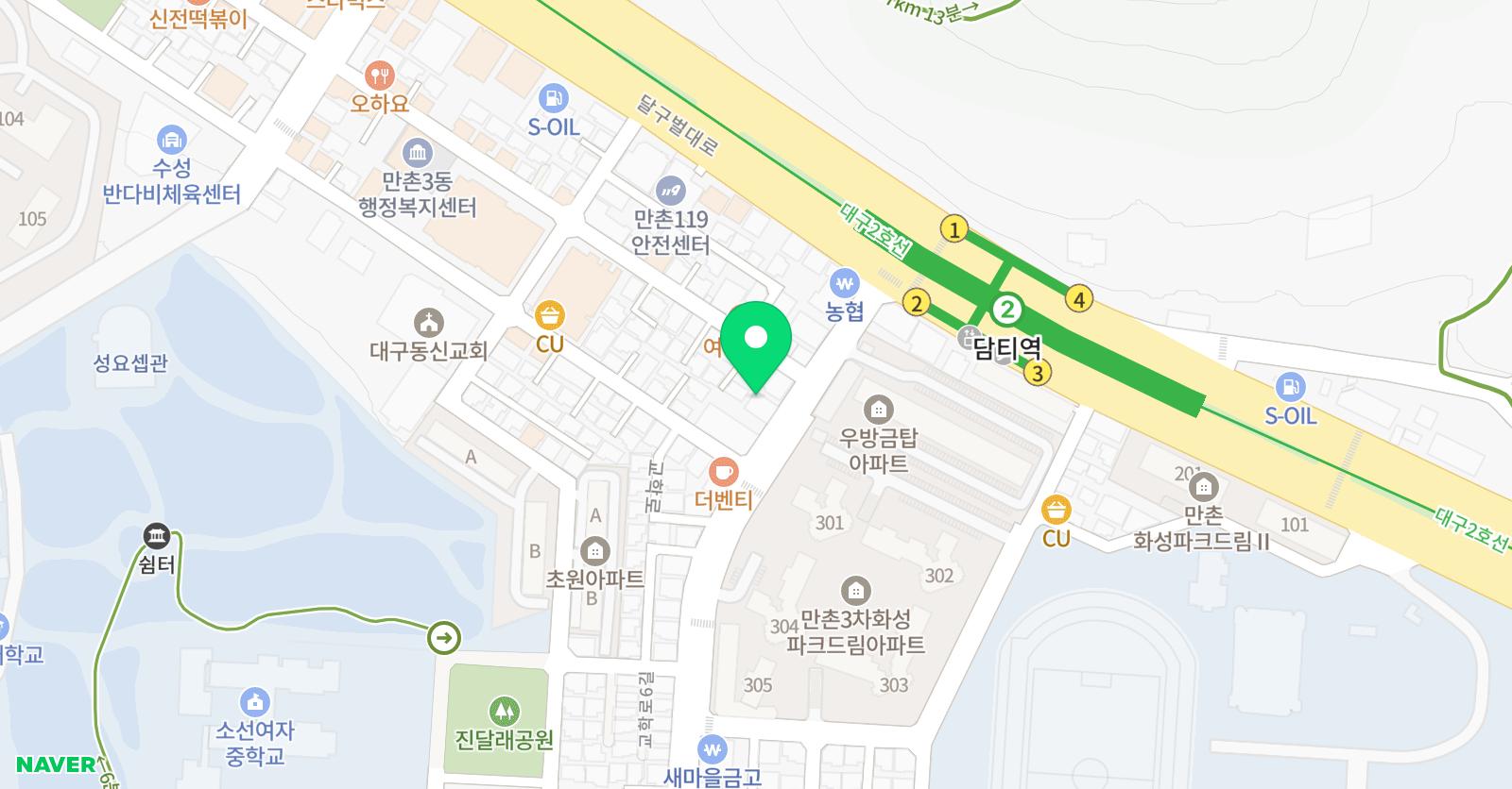 쎈 수학 러닝센터 위치