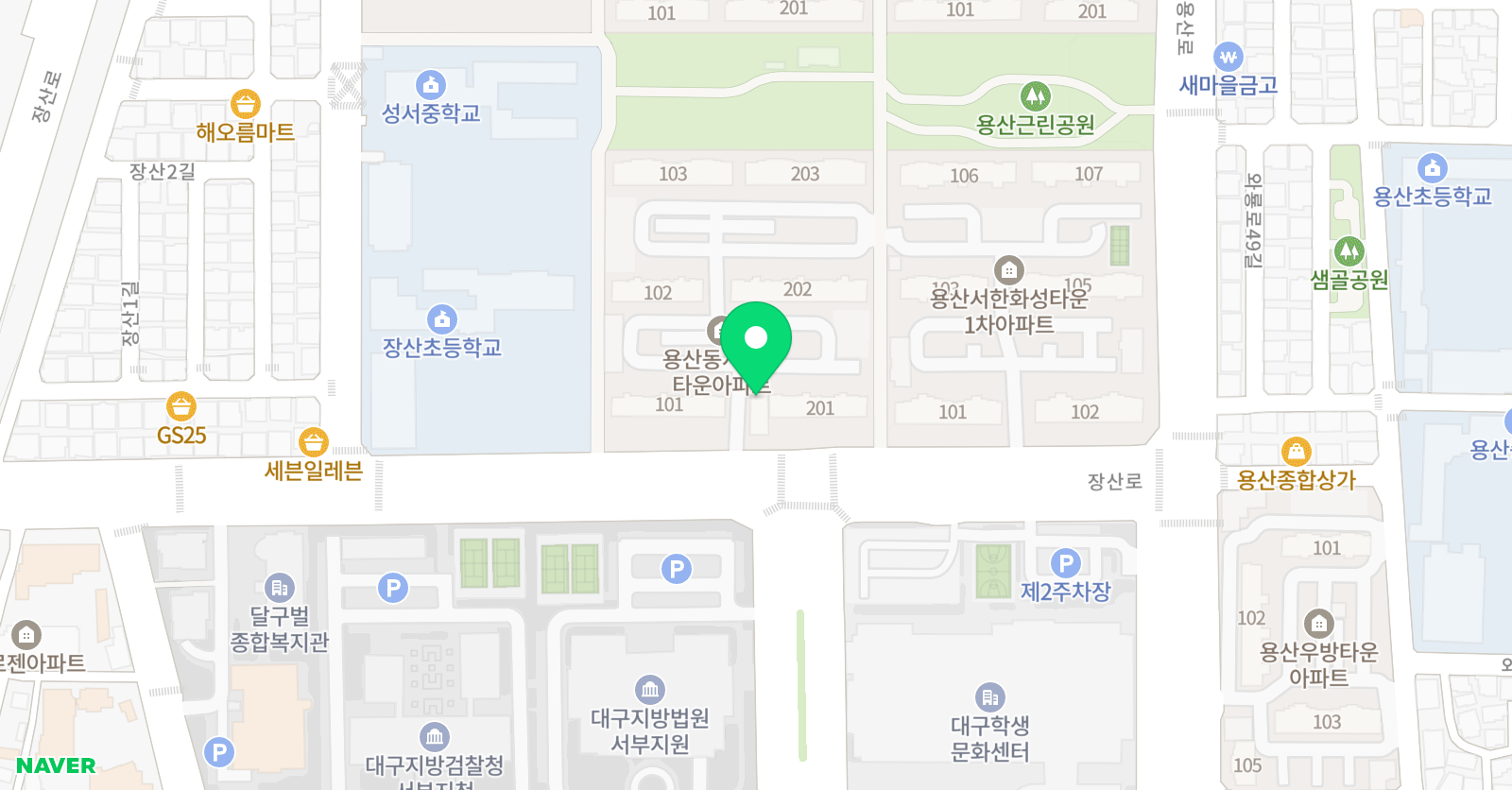 뮤엠영어 영어 장동초점 위치