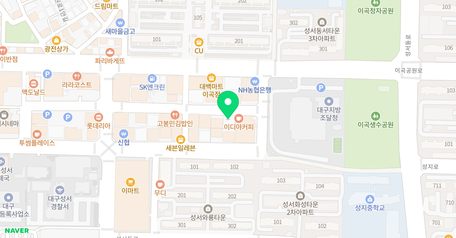 멘토 수학 한마루 영어 위치