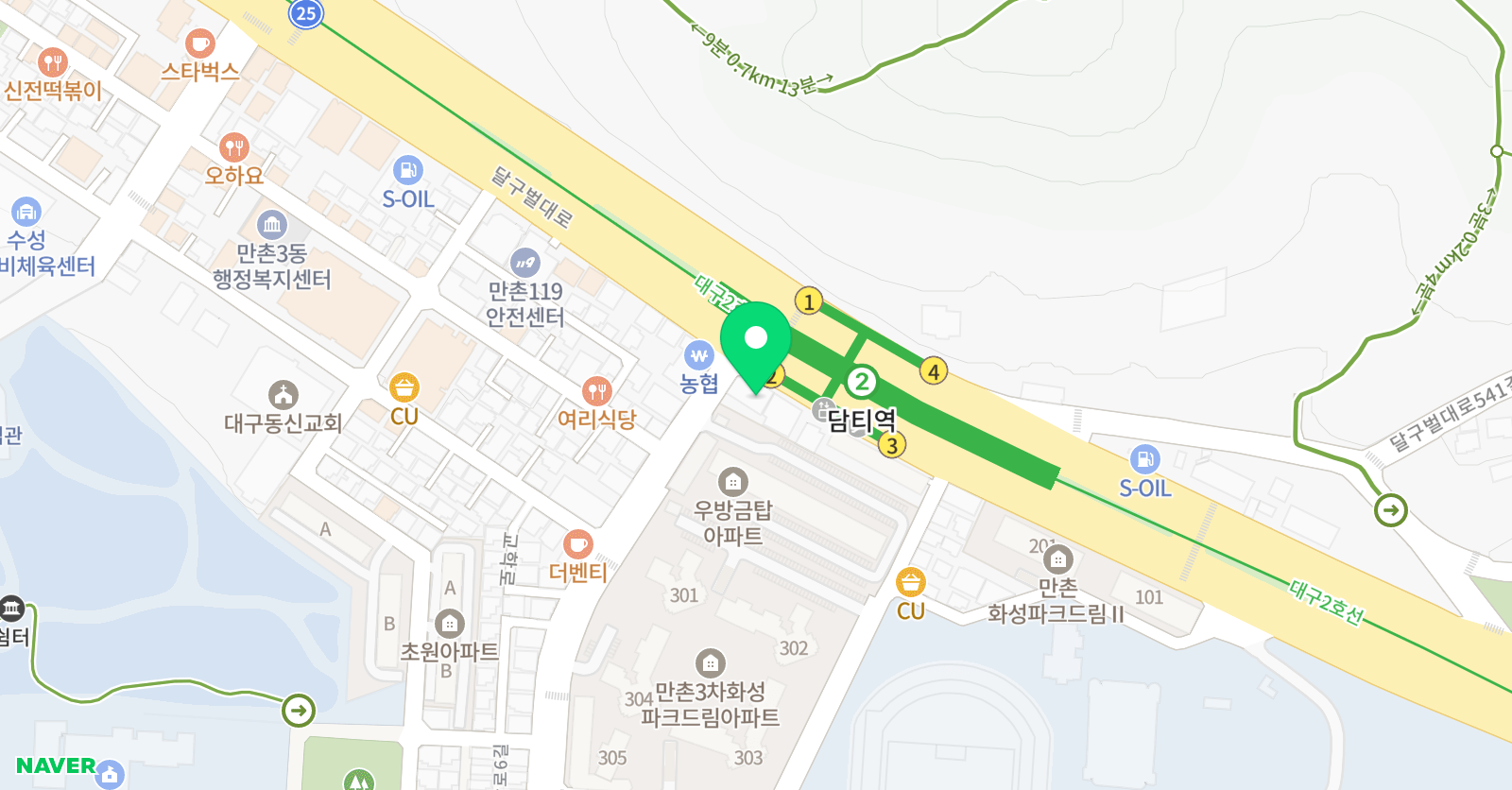 보담 학원 위치