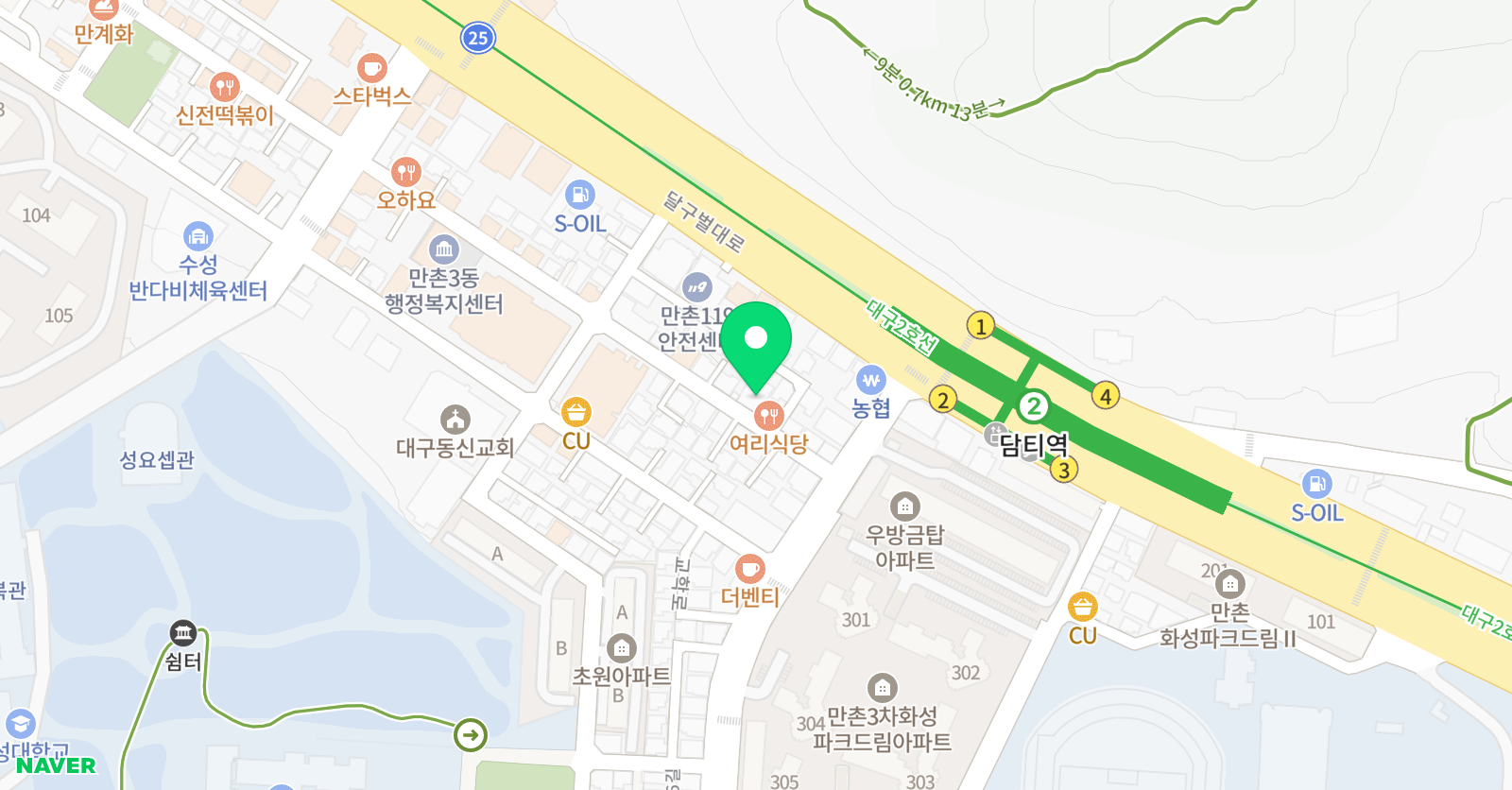 엠브레인 수학학원 위치