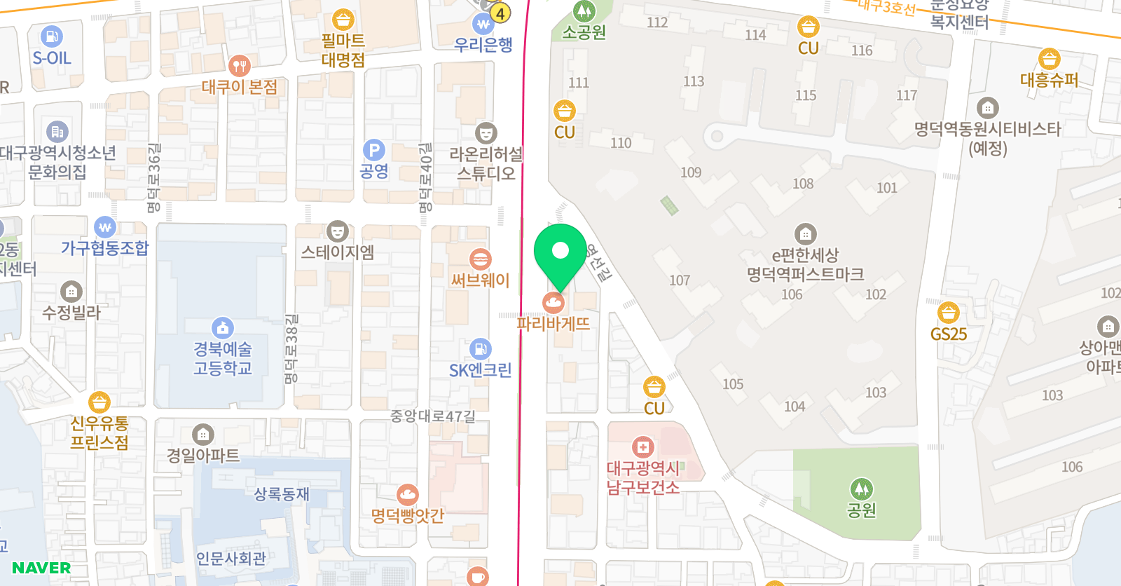 레츠아트미술학원 위치