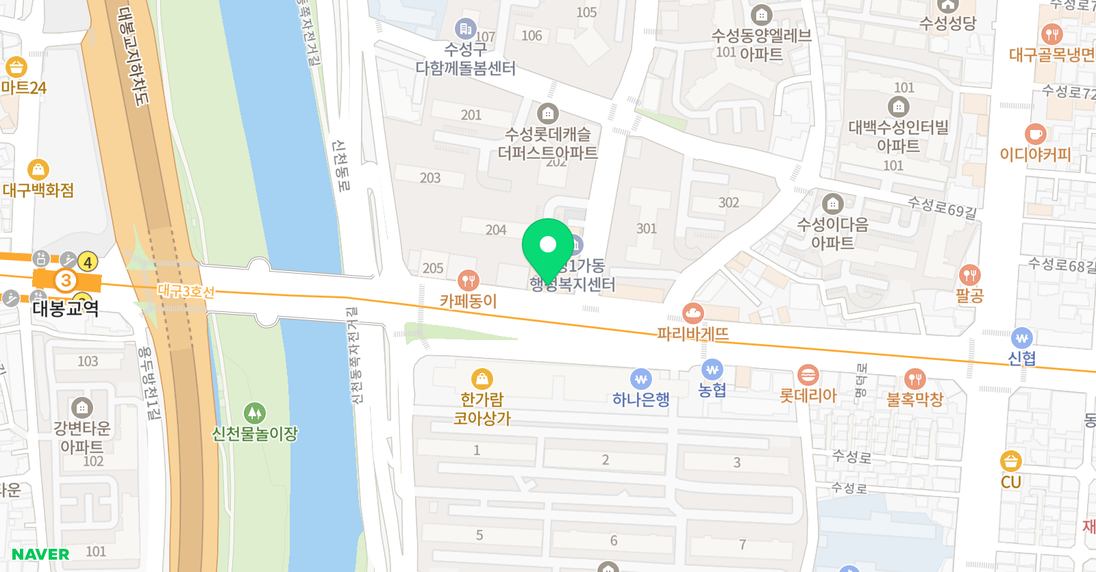 키즈 영어학원 비포텐 위치