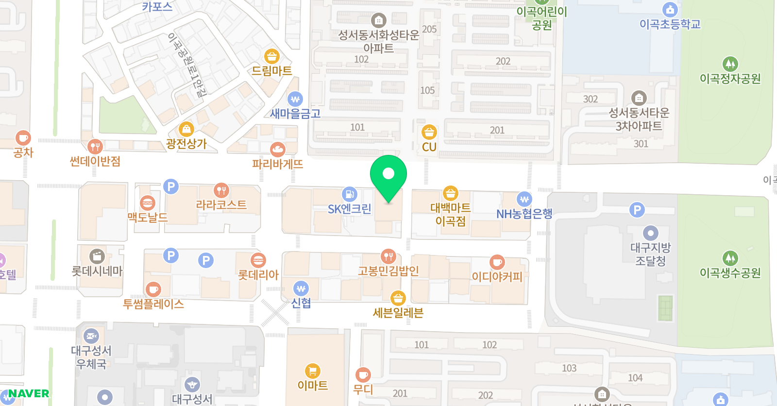 SEI 외국어학원 위치
