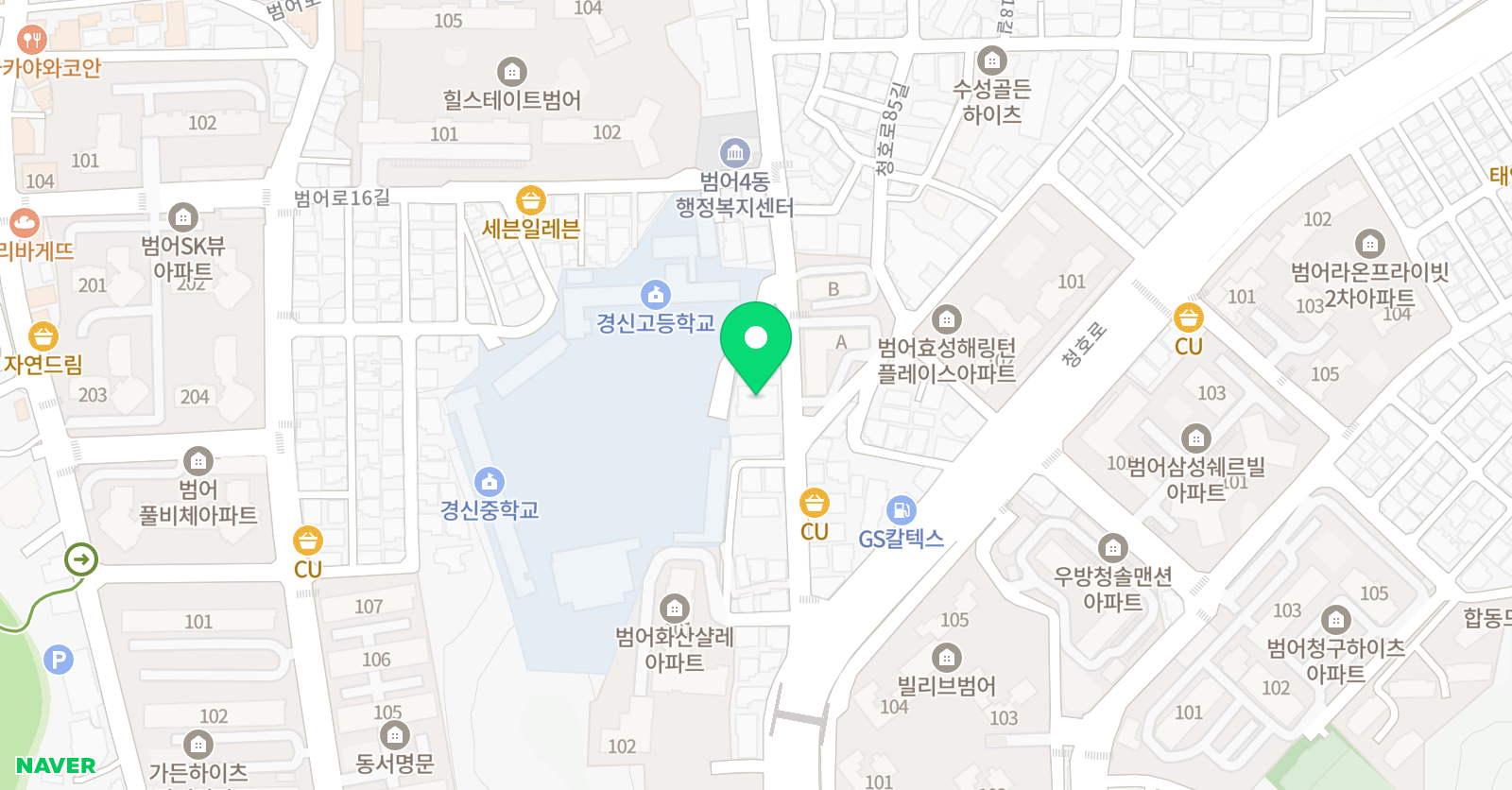 진솔 수학 위치