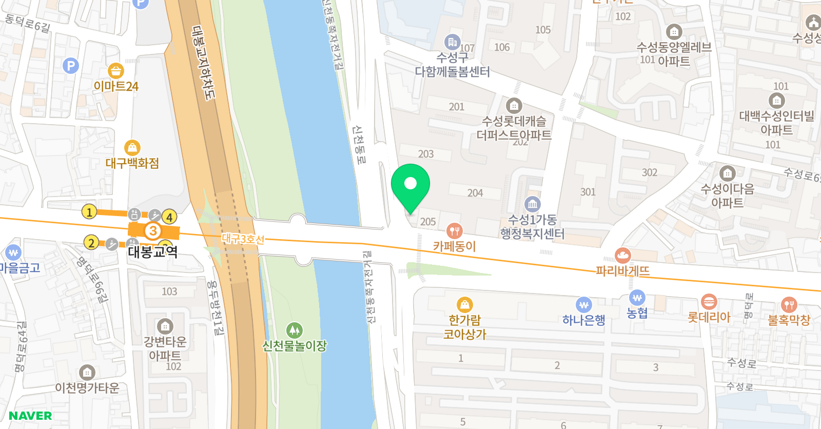 데이비드 미술 위치