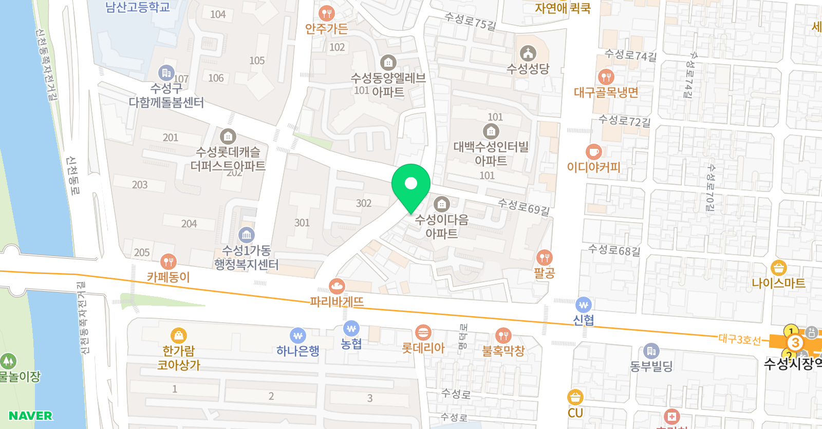 수림 수학 위치