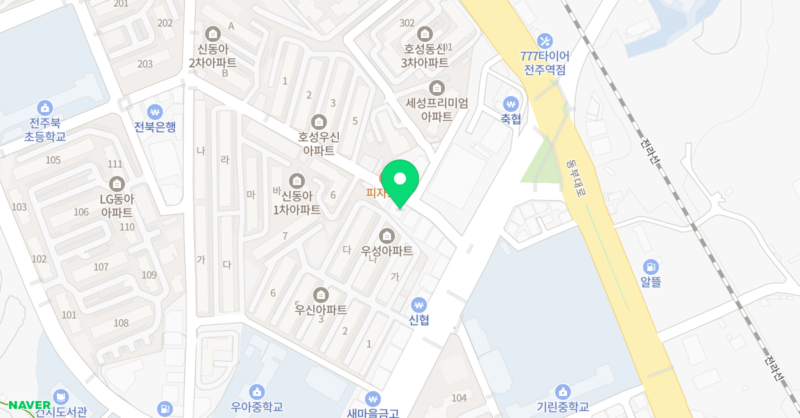 베스트 학원 우아 학원 위치