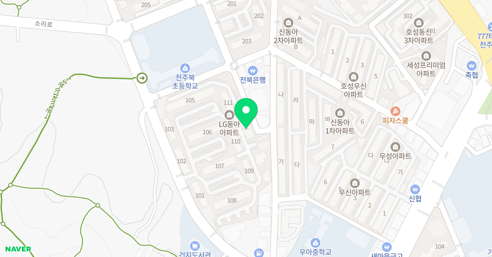 포르테음악학원 위치