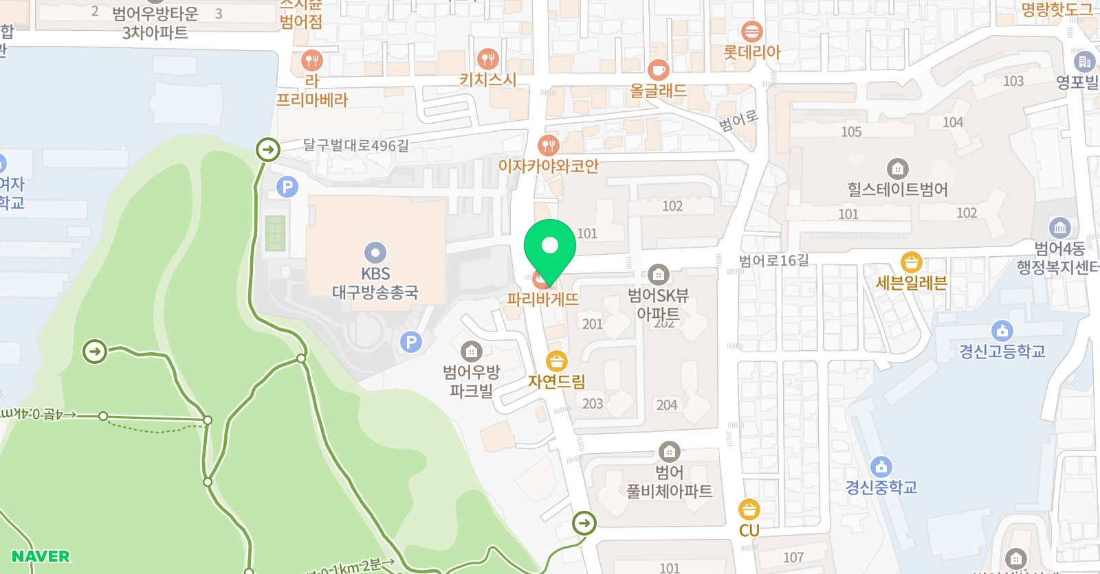 케이 수학학원 위치