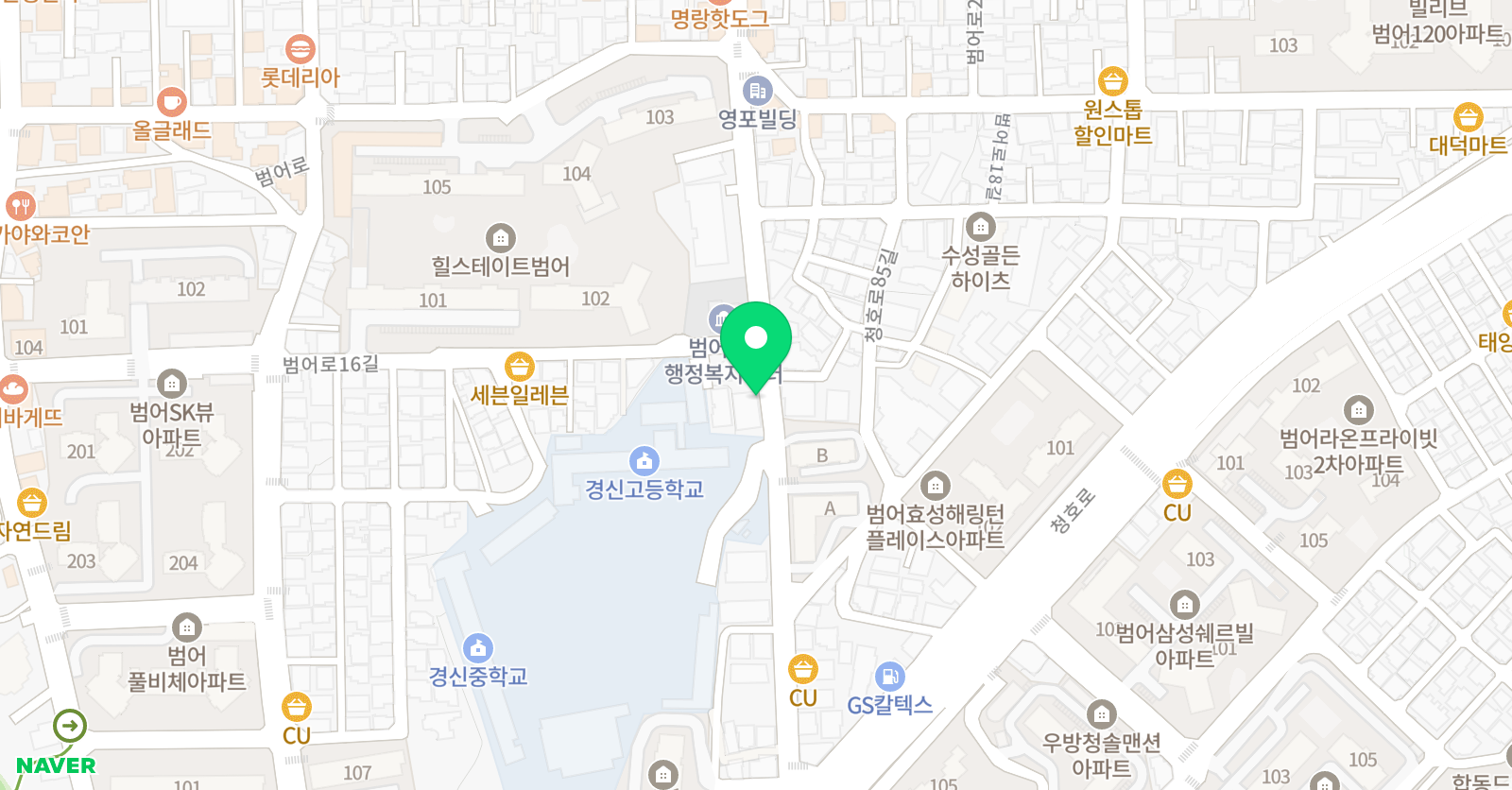 이루다 수학교습소 위치